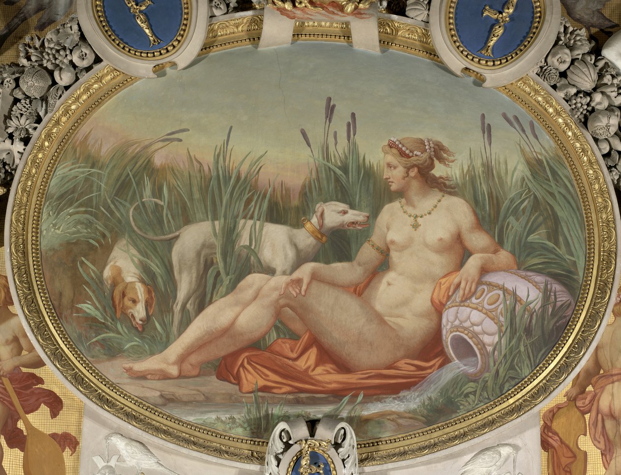 A fontainebleau-i nimfa alkotó: Jean Alaux