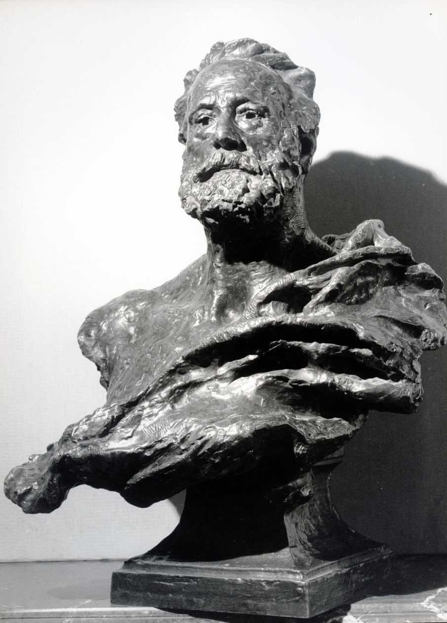Victor Hugo, c. 1885 (bronz) alkotó: Jean Alexandre Joseph Falguiere