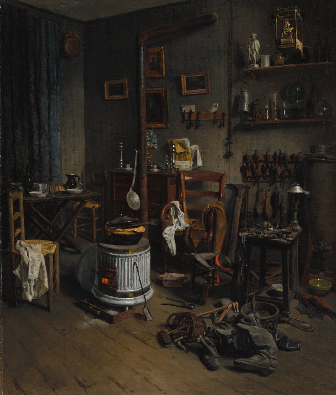 Cobblers negyed, 1860-as évek. alkotó: Jean Alphonse Duplessy