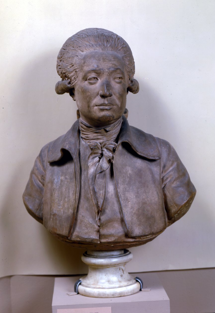 Marie Jean Antoine Nicolas de Caritat (1743-94) Condorcet márki mellszobra, 1785 alkotó: Jean Antoine Houdon
