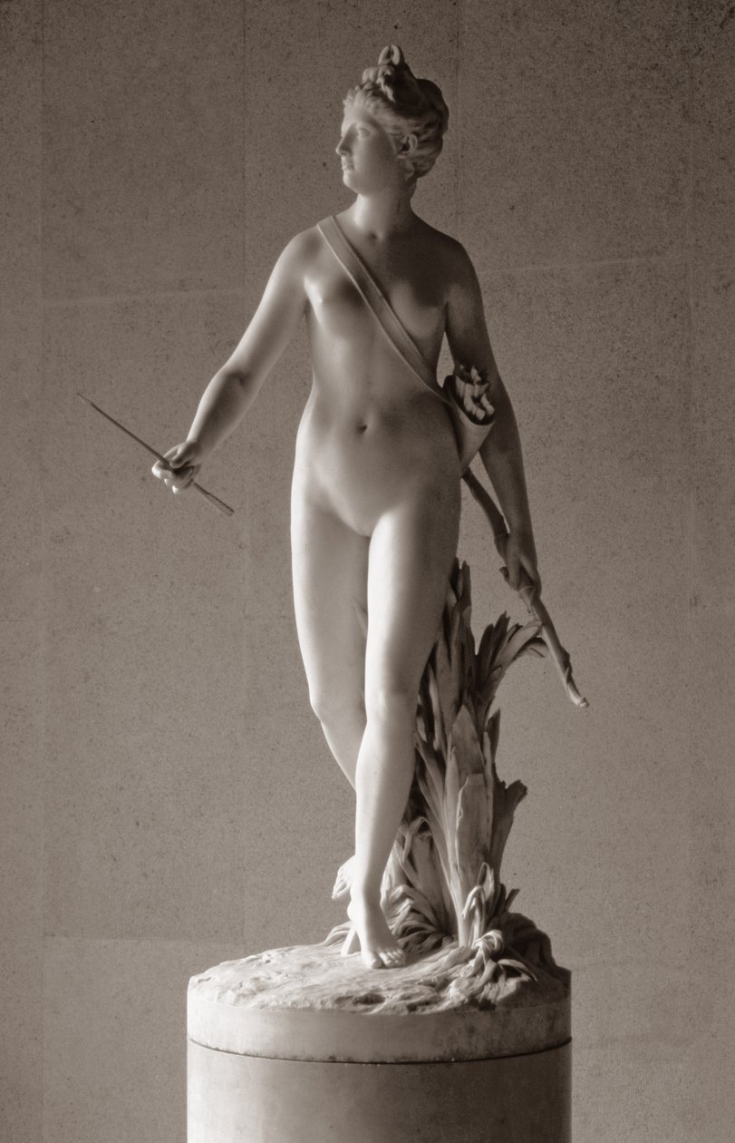 Diana, a vadásznő, 1780 (márvány) alkotó: Jean Antoine Houdon