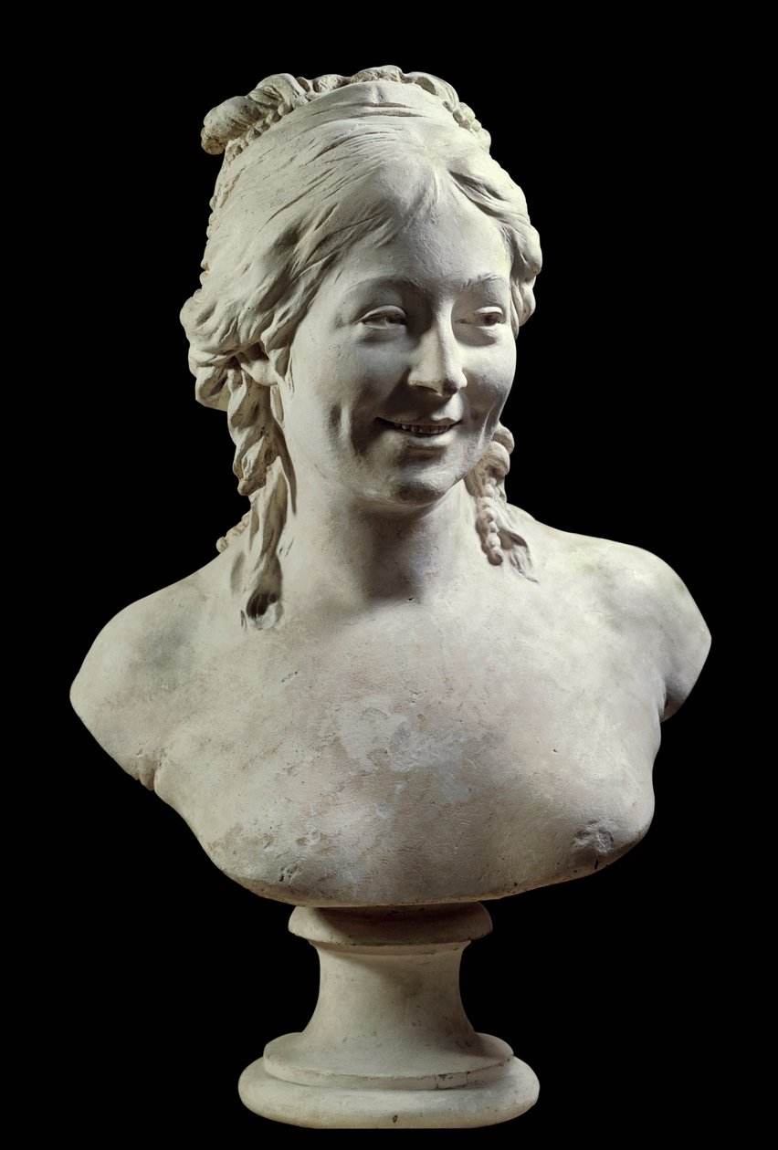 Madame Houdon portréja (szül. Marie Ange Cecile Langlois) (1765-1823) Jean Antoine Houdon (1741-1828) szobra 18. századi Párizs, Louvre Múzeum alkotó: Jean Antoine Houdon