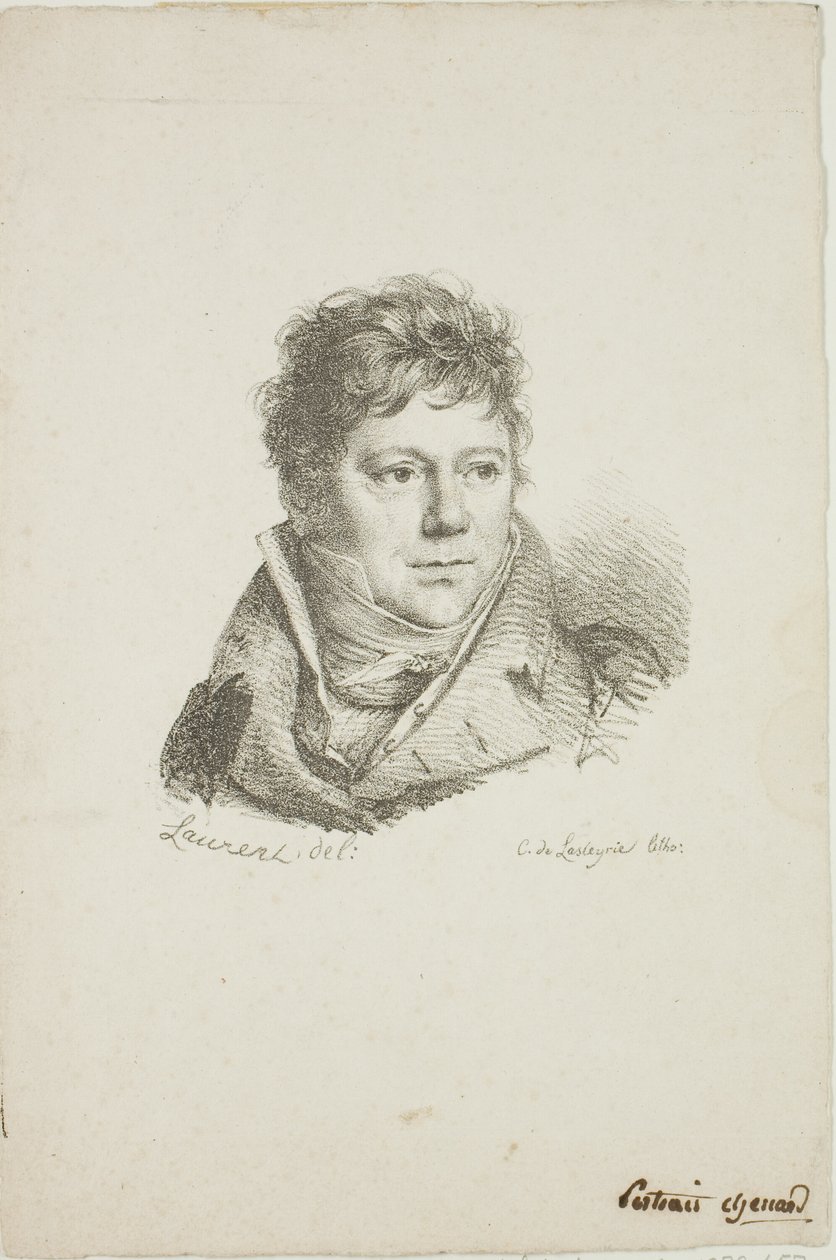 M. Chenard portréja alkotó: Jean Antoine Laurent