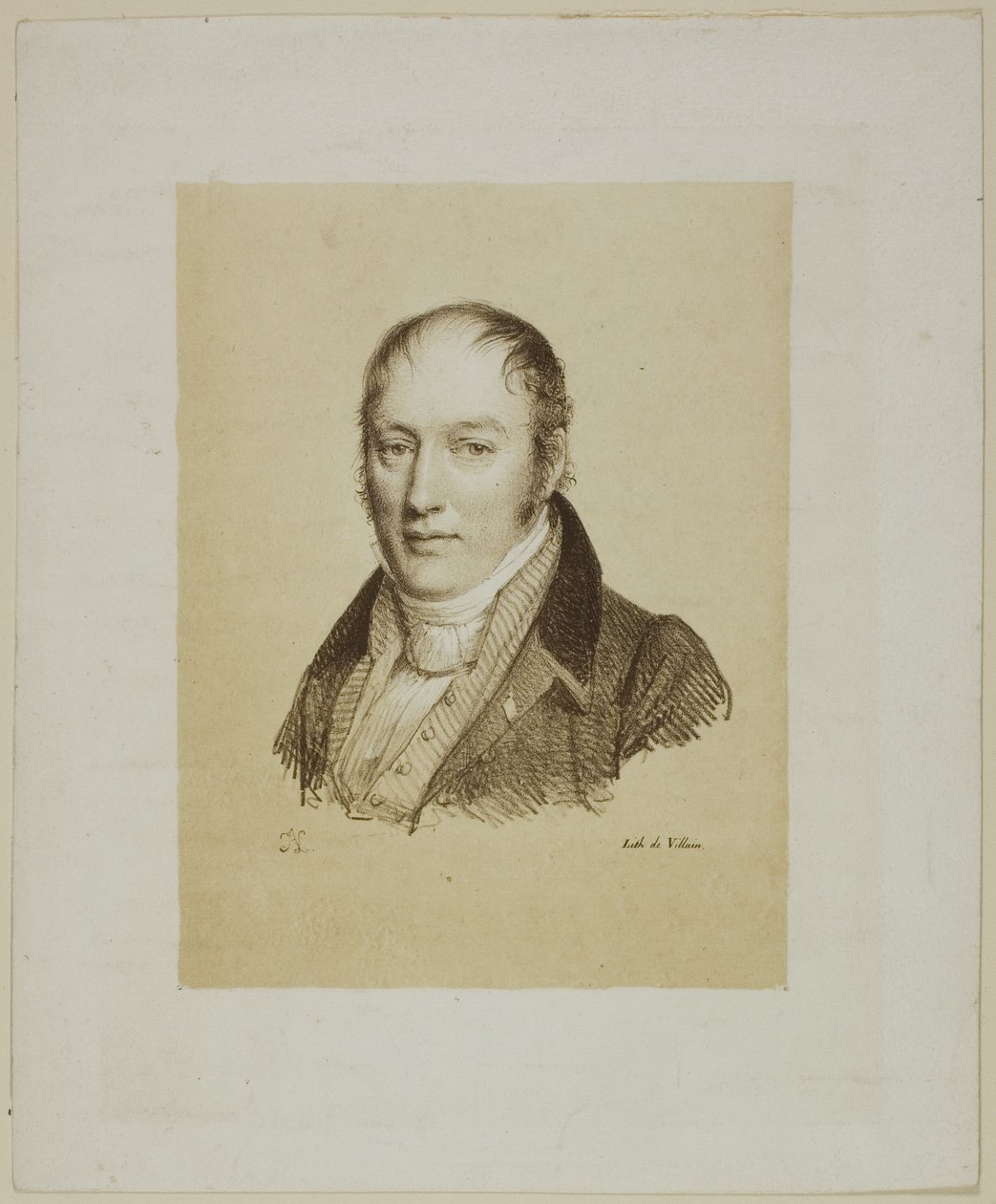 Egy férfi portréja alkotó: Jean Antoine Laurent