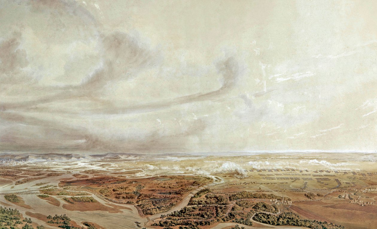 Wagrami csata (1809. július 5-6.): francia győzelem az osztrákok ellen alkotó: Jean Antoine Simeon Fort
