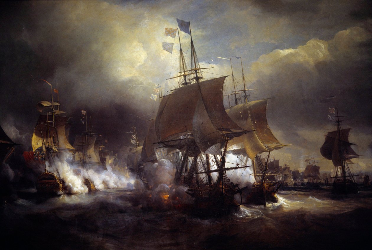 Amerikai függetlenségi háború: „” Battle naval d