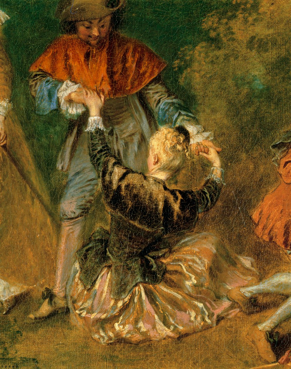 A Cythere beszállásolása ... alkotó: Jean Antoine Watteau