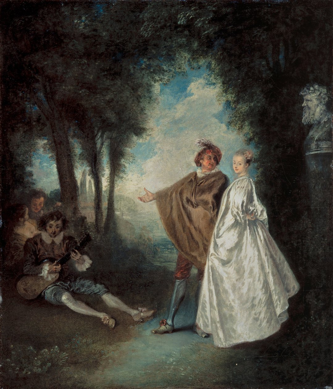 A séta alkotó: Jean Antoine Watteau