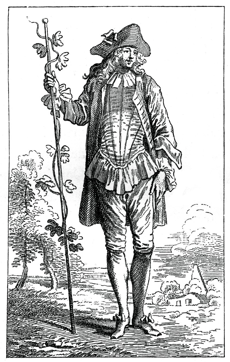 Parasztviselet, 1885 alkotó: Jean Antoine Watteau