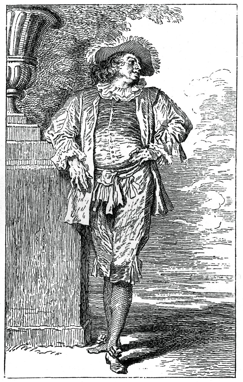 Parasztviselet, 1885 alkotó: Jean Antoine Watteau