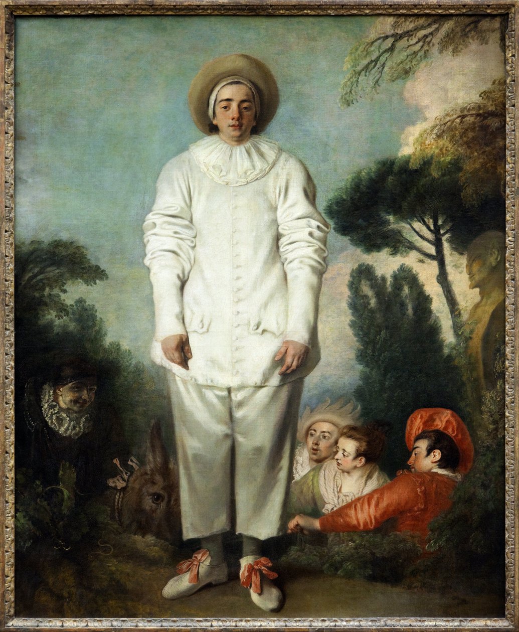 Pierrot, korábban Gilles néven (olaj, vászon) alkotó: Jean Antoine Watteau