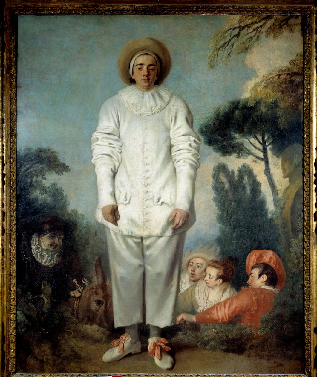 Pierrot, egykor Gilles-nek hívták. (Pedrolino a Commedia dell