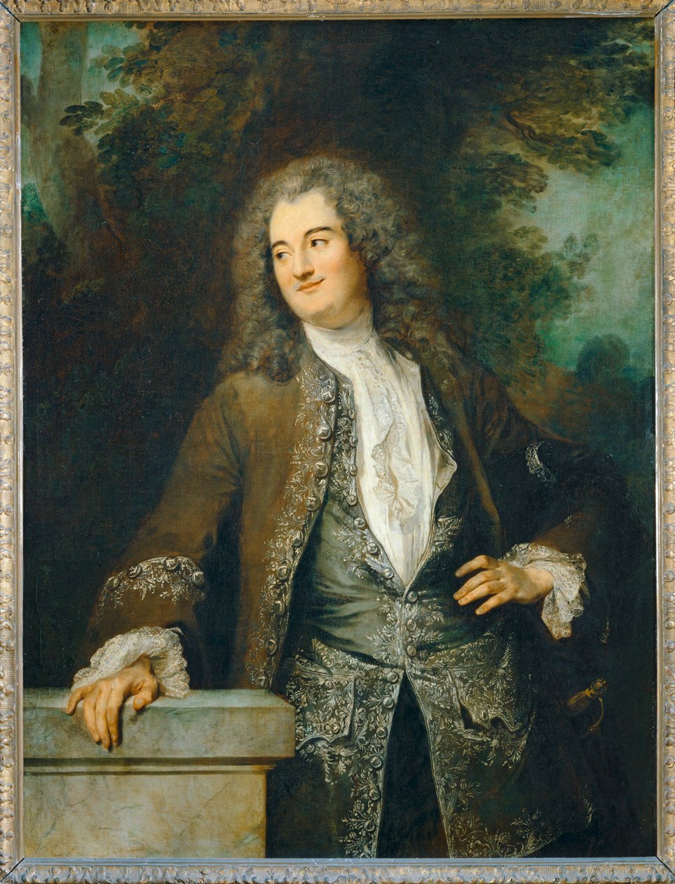 Egy nemes portréja ... alkotó: Jean Antoine Watteau