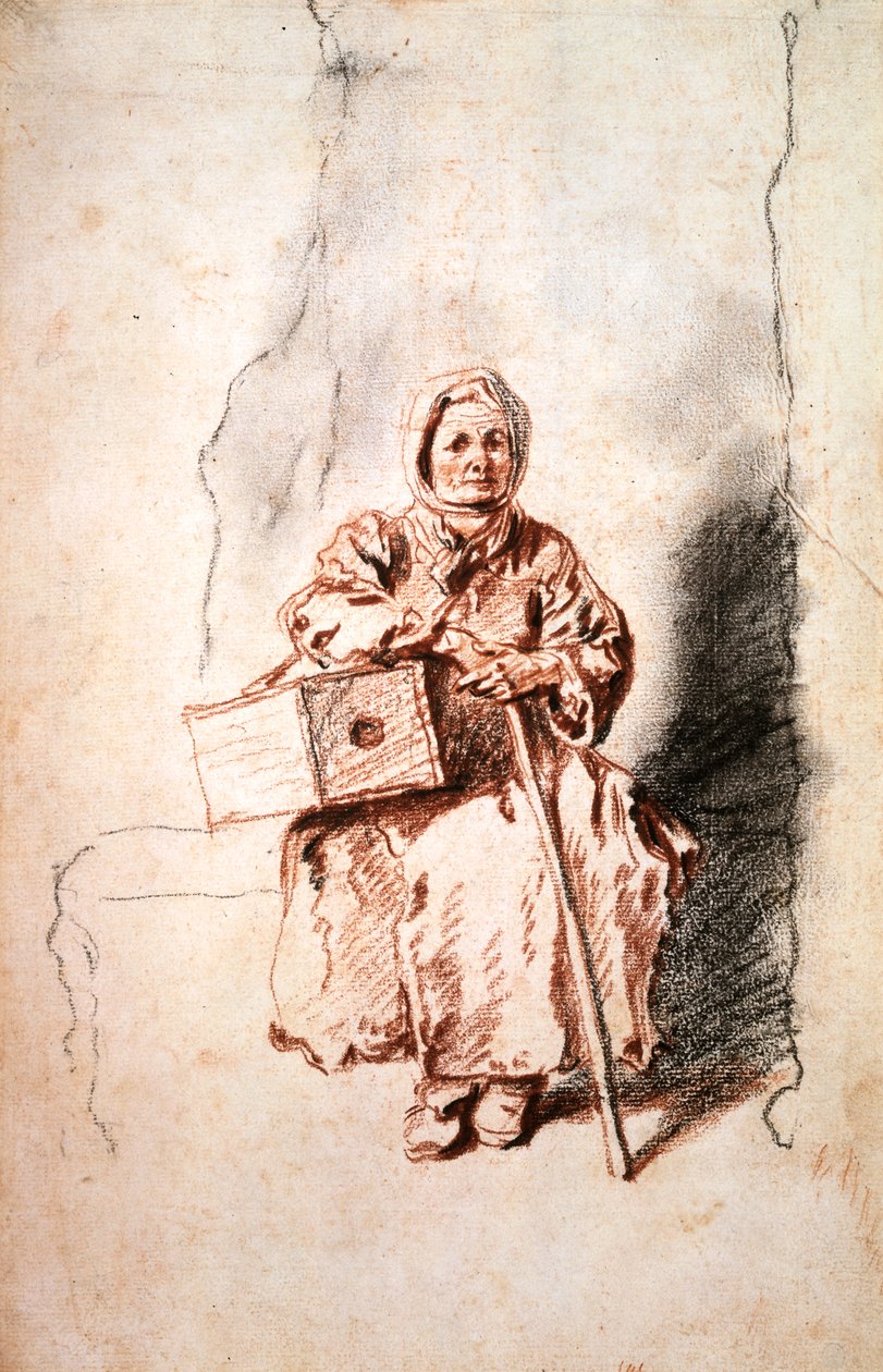 Savoyard, 1715 alkotó: Jean Antoine Watteau