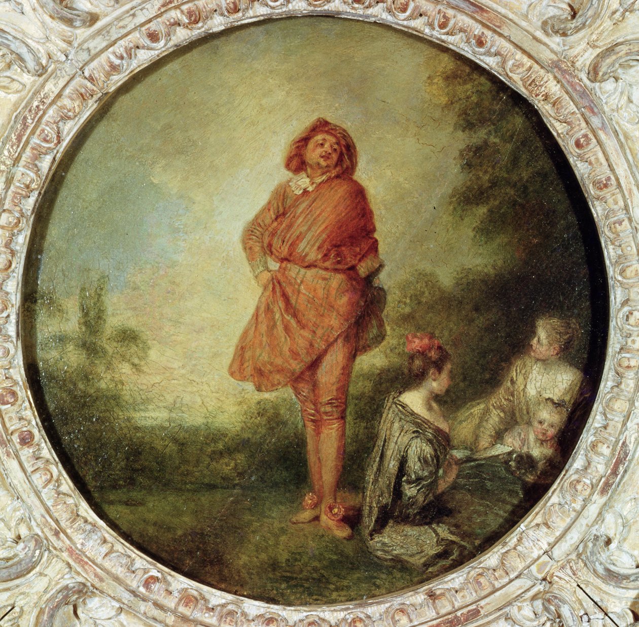 A büszke ember, 1715 alkotó: Jean Antoine Watteau