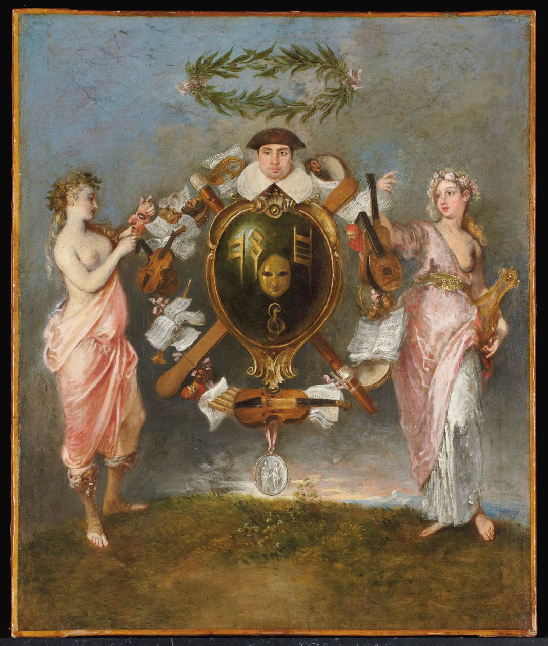 A Vígjáték és a Zene Uniója alkotó: Jean Antoine Watteau
