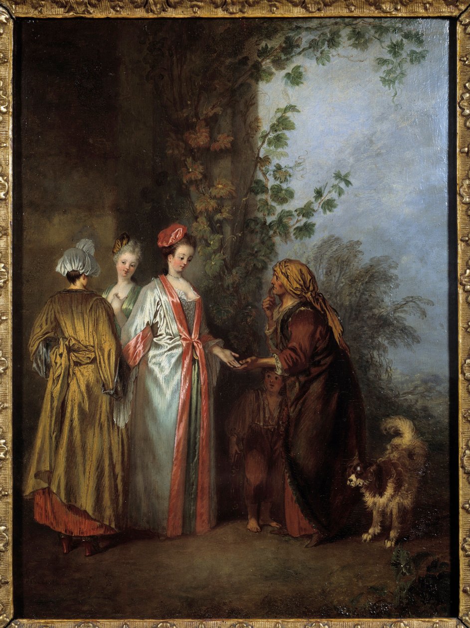A jós. Jean-Antoine Watteau (1684-1721) festménye alkotó: Jean Antoine Watteau