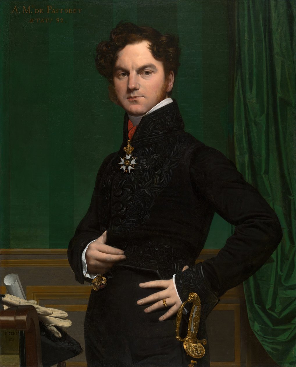 Amédée-David, a Comte de Pastoret, 1823-26. alkotó: Jean Auguste Dominique Ingres