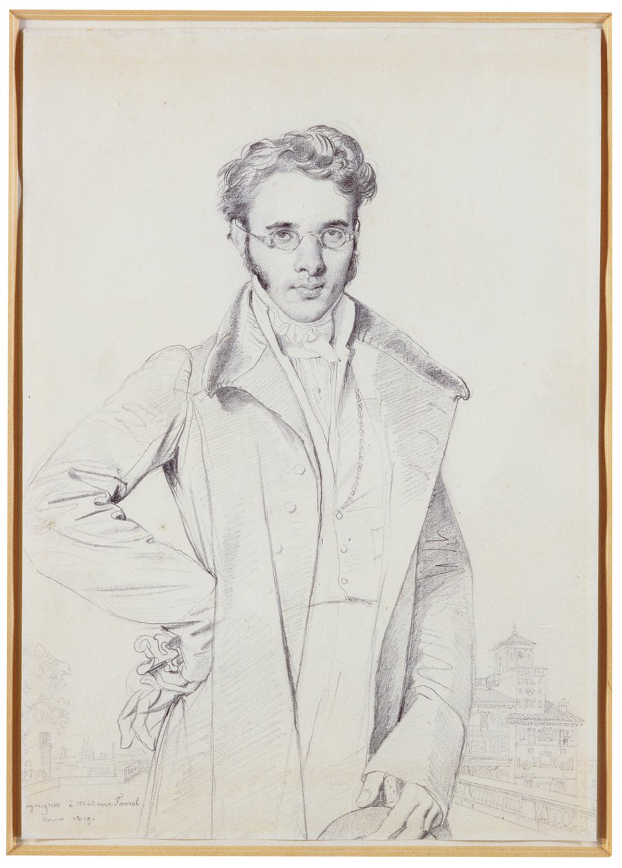 André-Benoît Barreau, Taurel néven ismert, 1819 alkotó: Jean Auguste Dominique Ingres
