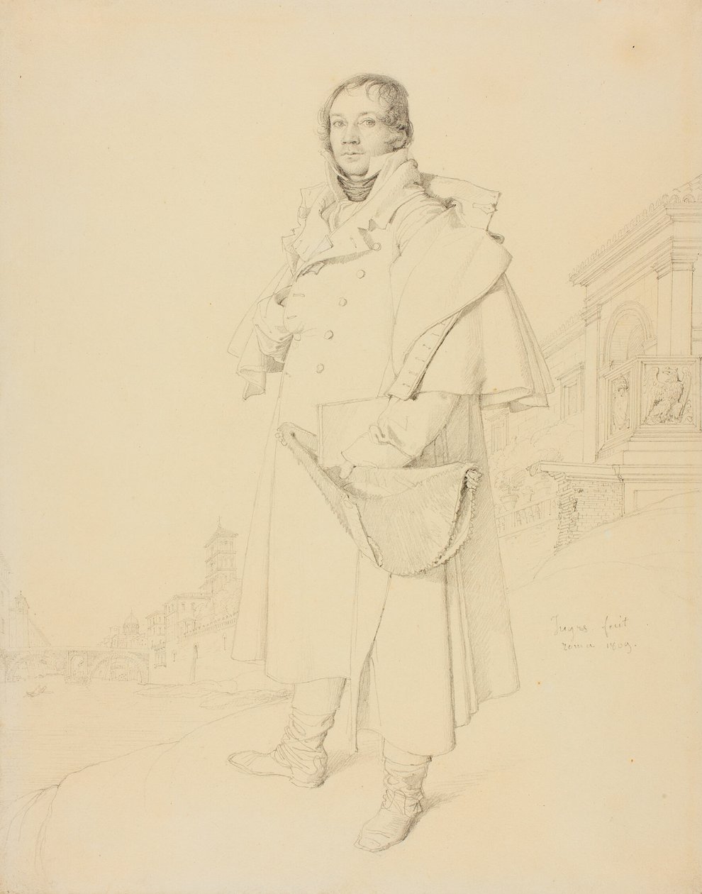 Charles François Mallet, építőmérnök alkotó: Jean Auguste Dominique Ingres