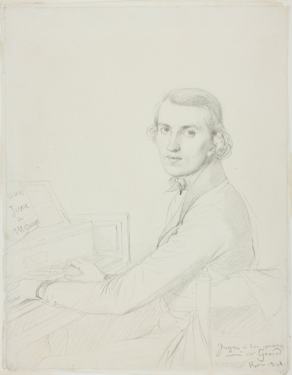 Charles Gounod alkotó: Jean Auguste Dominique Ingres