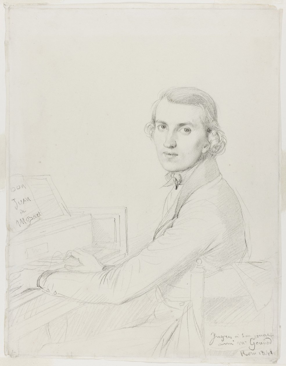 Charles Gounod, 1841 alkotó: Jean Auguste Dominique Ingres