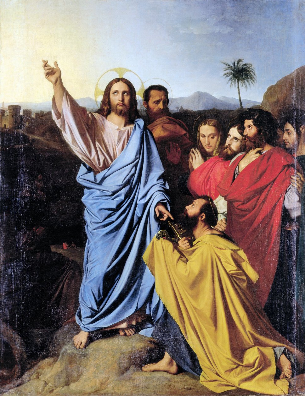 A kulcsok átadása Szent Péternek, Jean Auguste Dominique Ingres alkotó: Jean Auguste Dominique Ingres