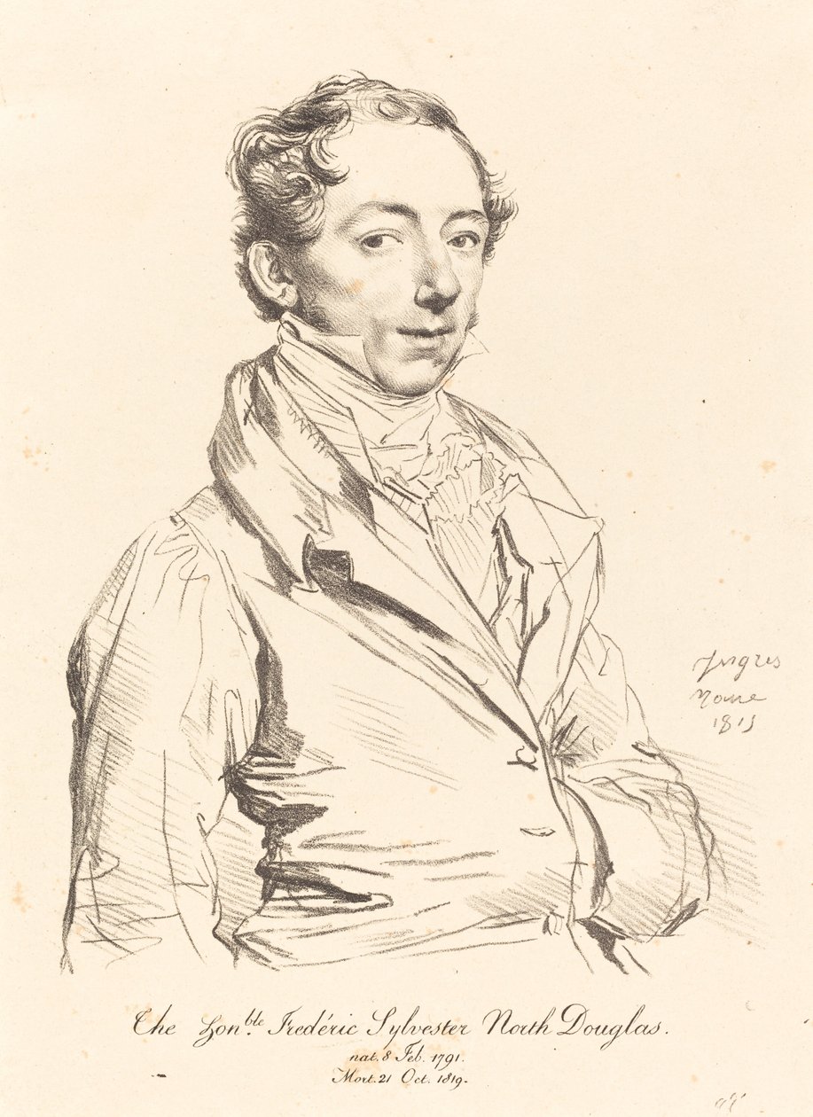Frederic Sylvester Douglas alkotó: Jean Auguste Dominique Ingres