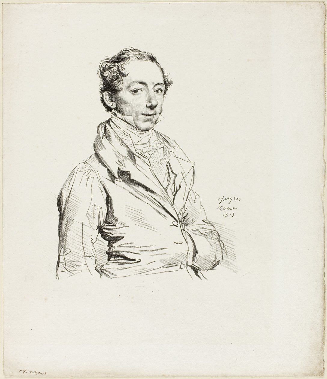 Frederic Sylvester Douglas alkotó: Jean Auguste Dominique Ingres