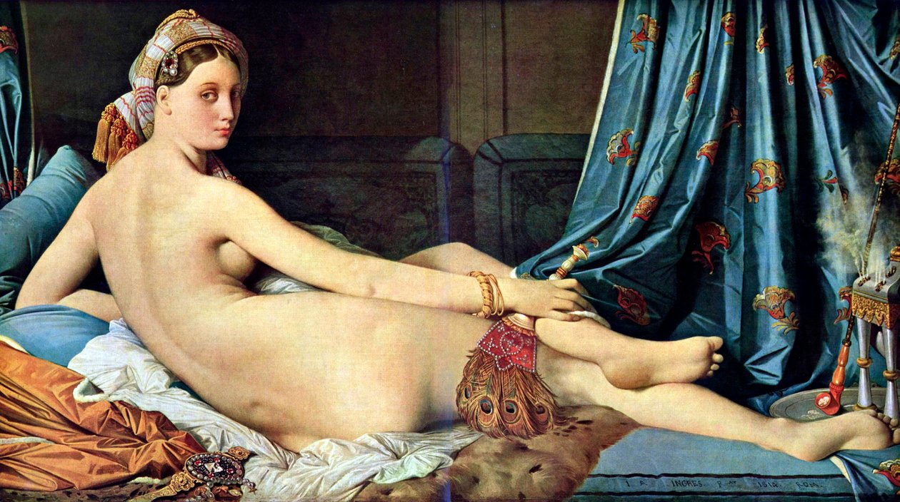 Francia: La grande odalisque Grande Odalisque Grande Odalisque alkotó: Jean Auguste Dominique Ingres