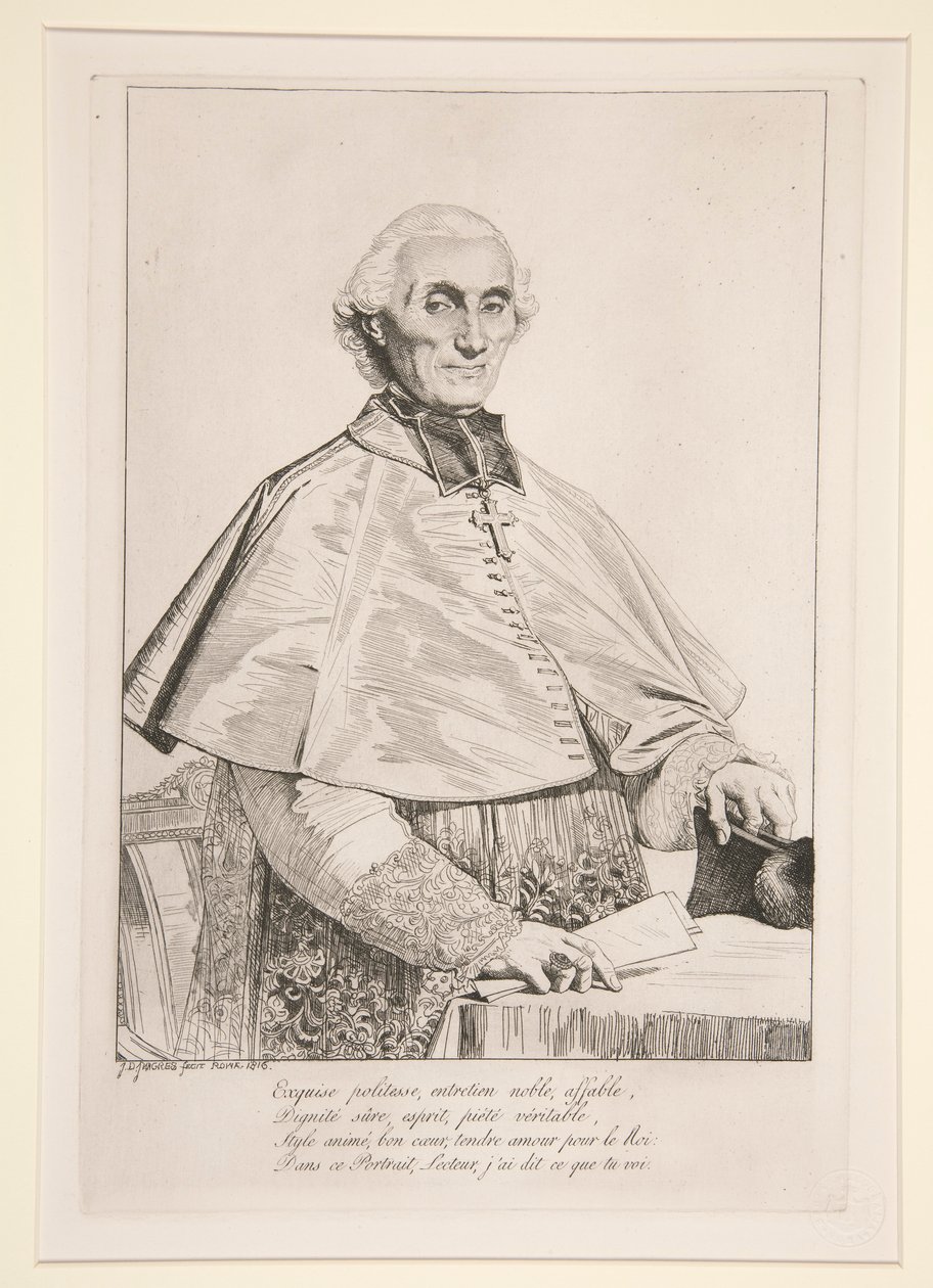 Gabriel Cortois de Pressigny alkotó: Jean Auguste Dominique Ingres