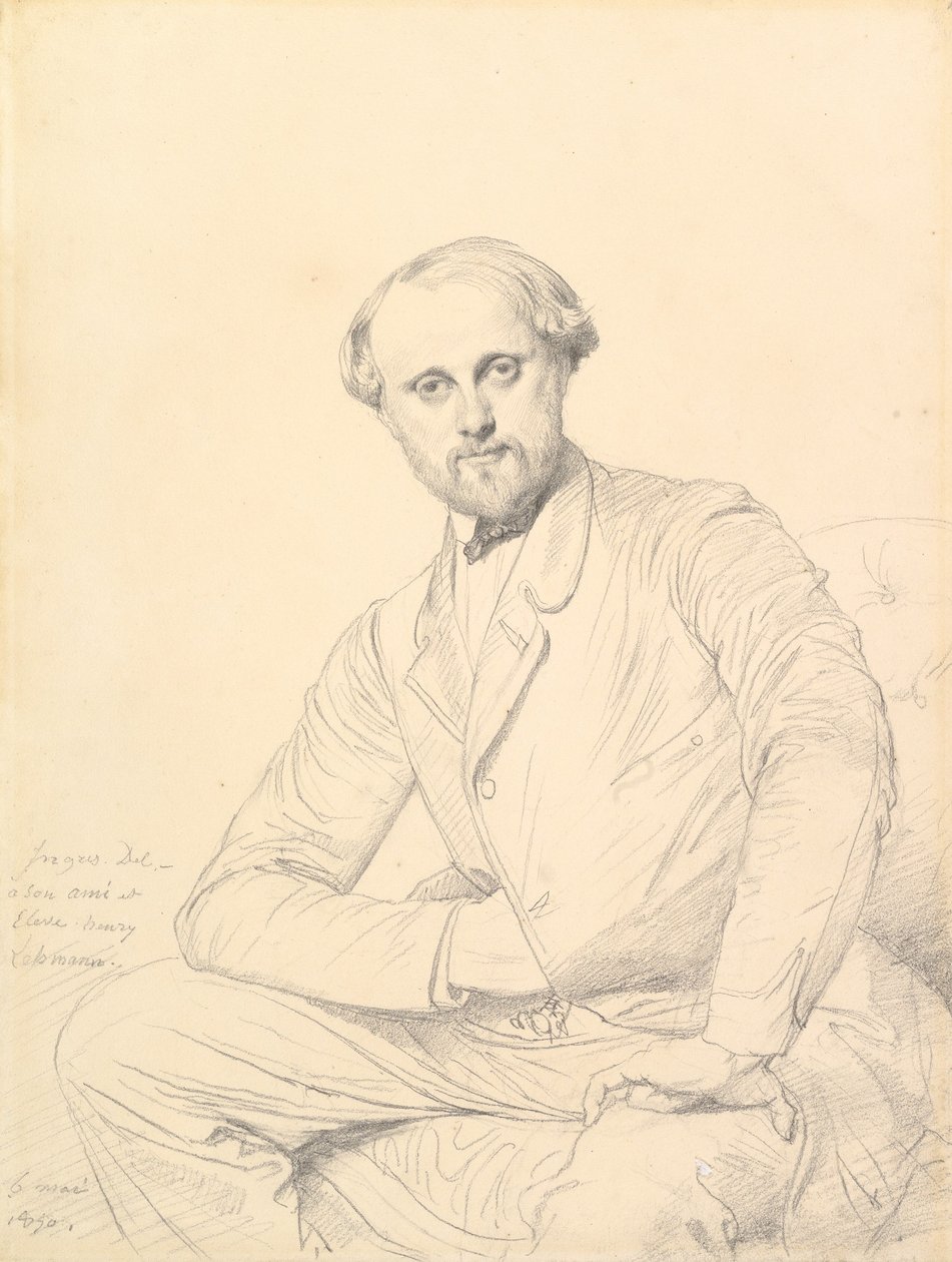 Henri Lehmann alkotó: Jean Auguste Dominique Ingres