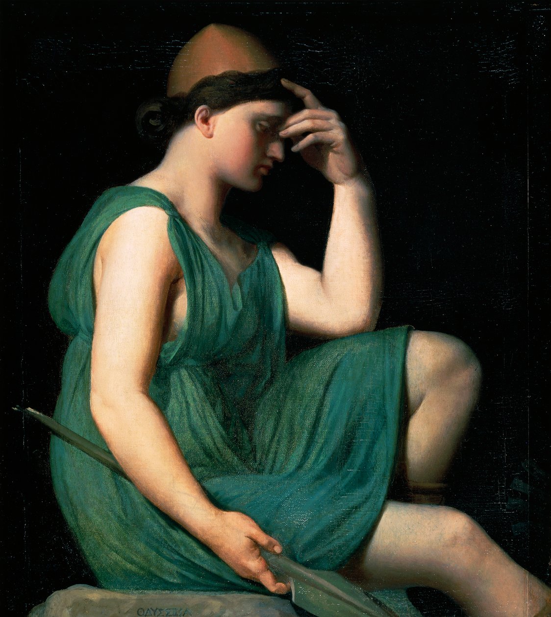 Homérosz, Odüsszeia, Jean Auguste Dominique Ingres (1780-1867). alkotó: Jean Auguste Dominique Ingres