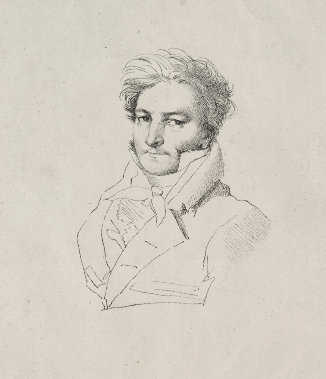 Jacques Marguet de Norvins. alkotó: Jean Auguste Dominique Ingres