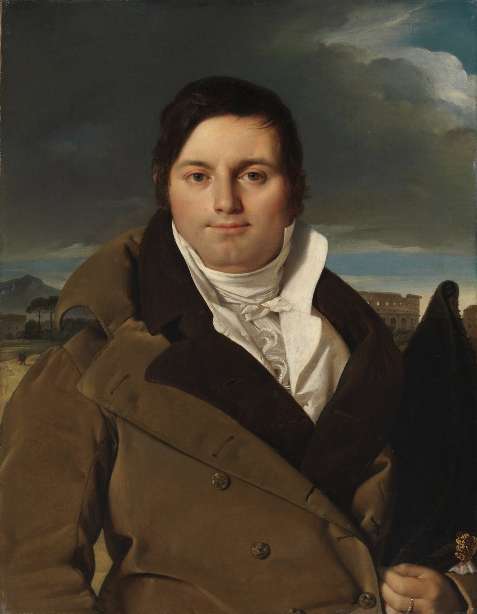 Joseph-Antoine Moltedo, 1810 körül (olaj, vászon) alkotó: Jean Auguste Dominique Ingres