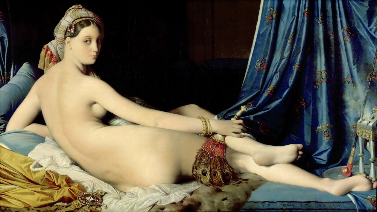 A Nagy Odalisque alkotó: Jean Auguste Dominique Ingres
