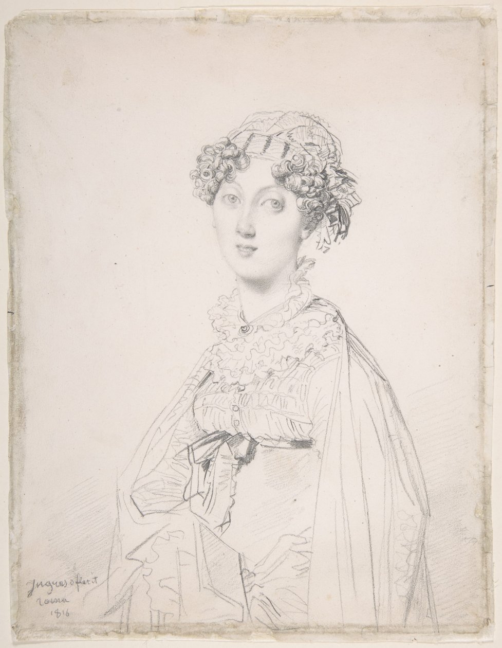 Lady Mary Cavendish-Bentinck (?-1843) alkotó: Jean Auguste Dominique Ingres