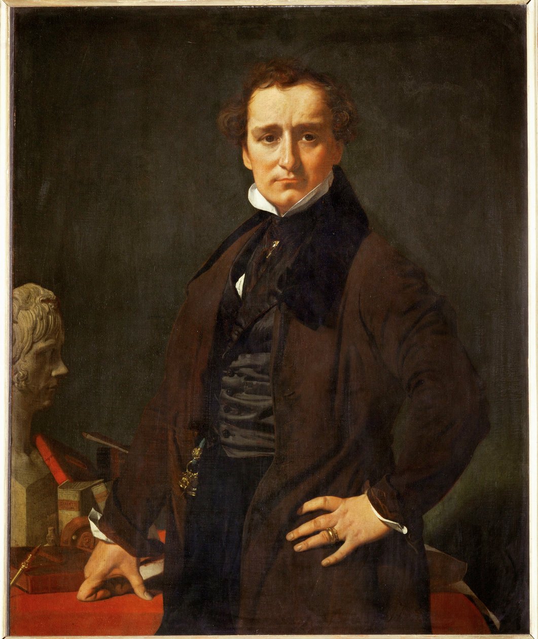 Lorenzo Bartolini, szobrász ... alkotó: Jean Auguste Dominique Ingres