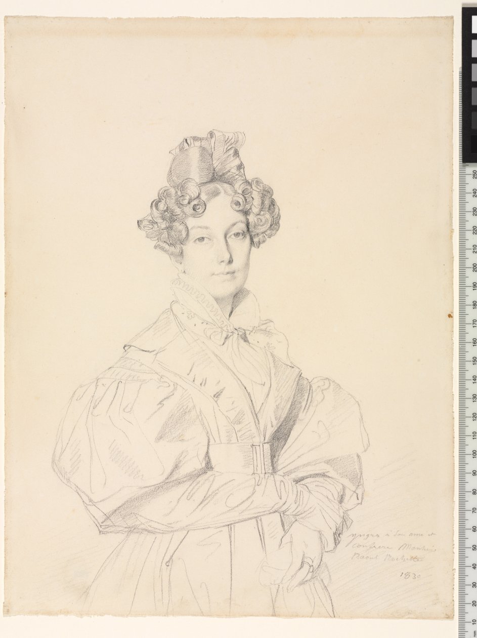 Madame Désiré Raoul-Rochette, 1830 alkotó: Jean Auguste Dominique Ingres