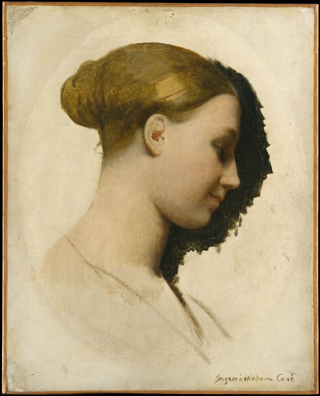 Edmond Cavé asszony (Marie-Élisabeth Blavot, szül. 1810) alkotó: Jean Auguste Dominique Ingres