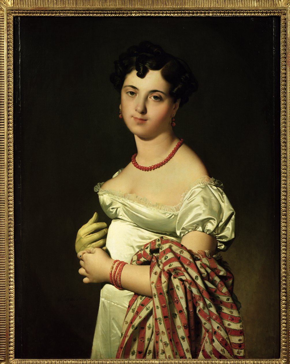 Madame Henri-Philippe-Joseph Panckouke (1787-1865) 1811 alkotó: Jean Auguste Dominique Ingres