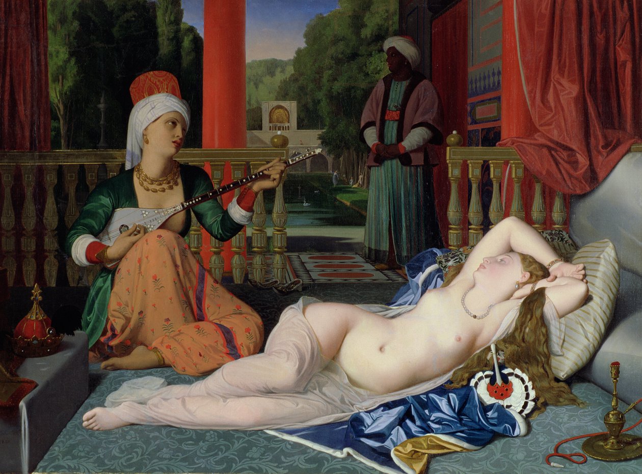 Odalisque Slave-vel alkotó: Jean Auguste Dominique Ingres