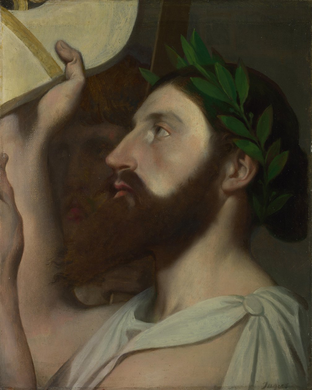 Pindar és Ictinus, 1830 és 1867 között alkotó: Jean Auguste Dominique Ingres
