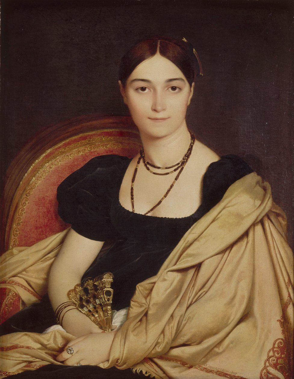 Madame Duvaucey portréja alkotó: Jean Auguste Dominique Ingres
