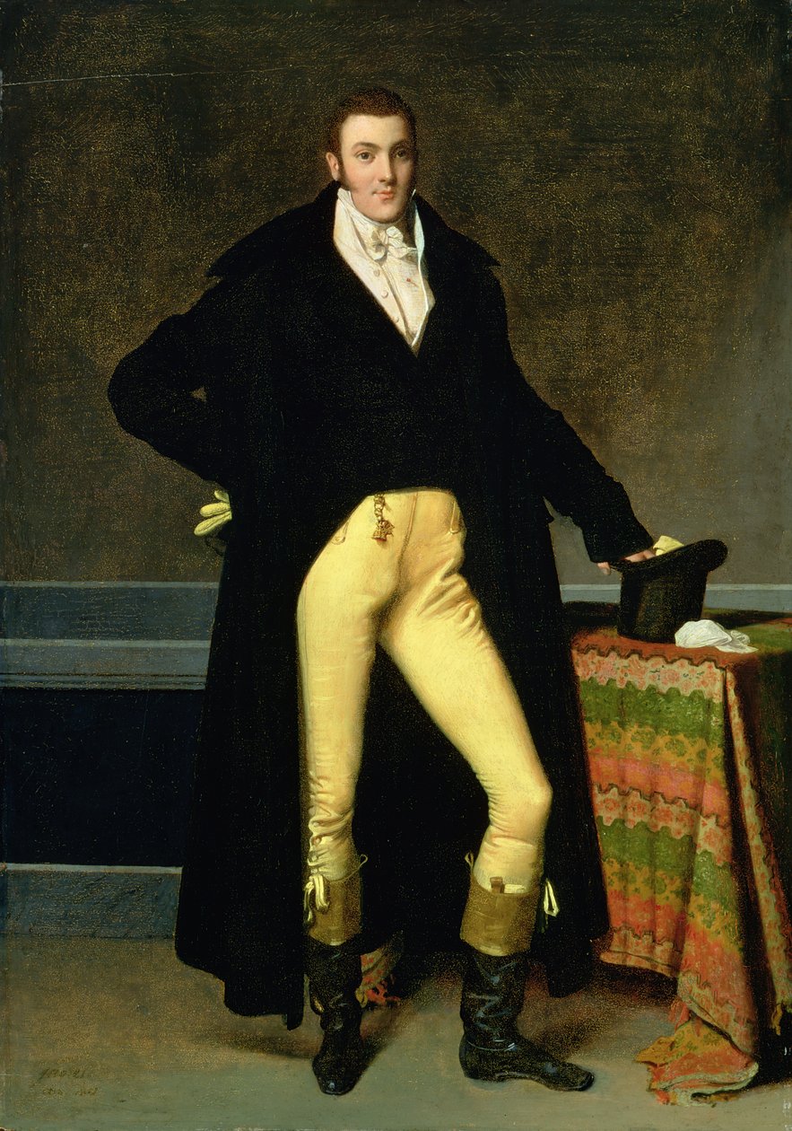 Joseph-Antoine de Nogent portréja, 1815 alkotó: Jean Auguste Dominique Ingres