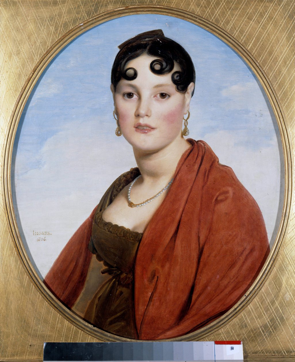 Madame Aymon portréja, amelyet Belle Zelie-nek hívnak. Jean Auguste Dominique Ingres (1780-1867) festménye alkotó: Jean Auguste Dominique Ingres