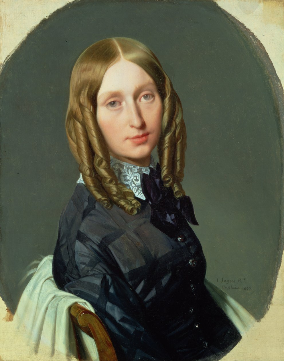 Madame Frederic Reiset portréja, 1846 alkotó: Jean Auguste Dominique Ingres