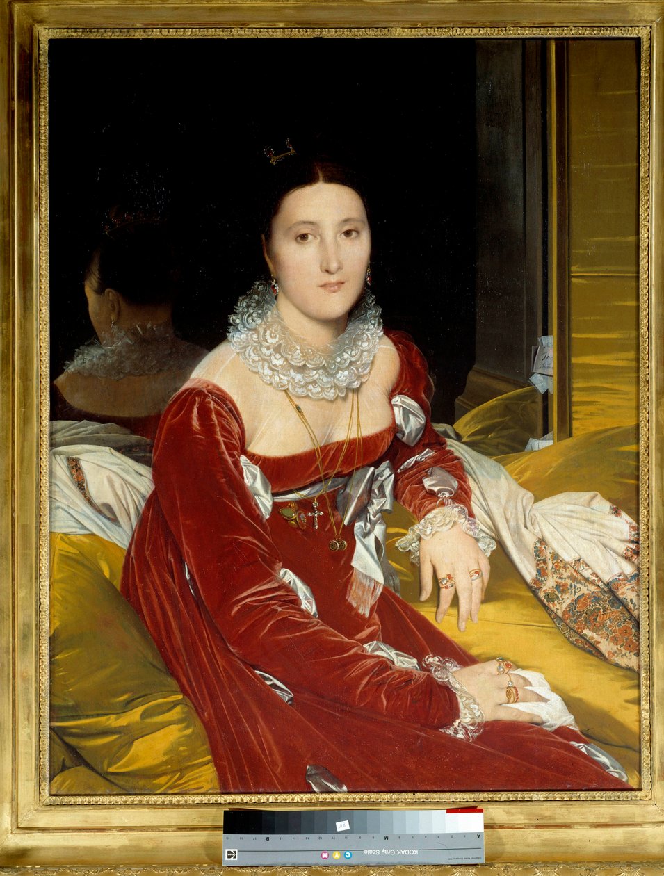 Madame de Senonnes portréja (szül. Marie Marcoz alkotó: Jean Auguste Dominique Ingres