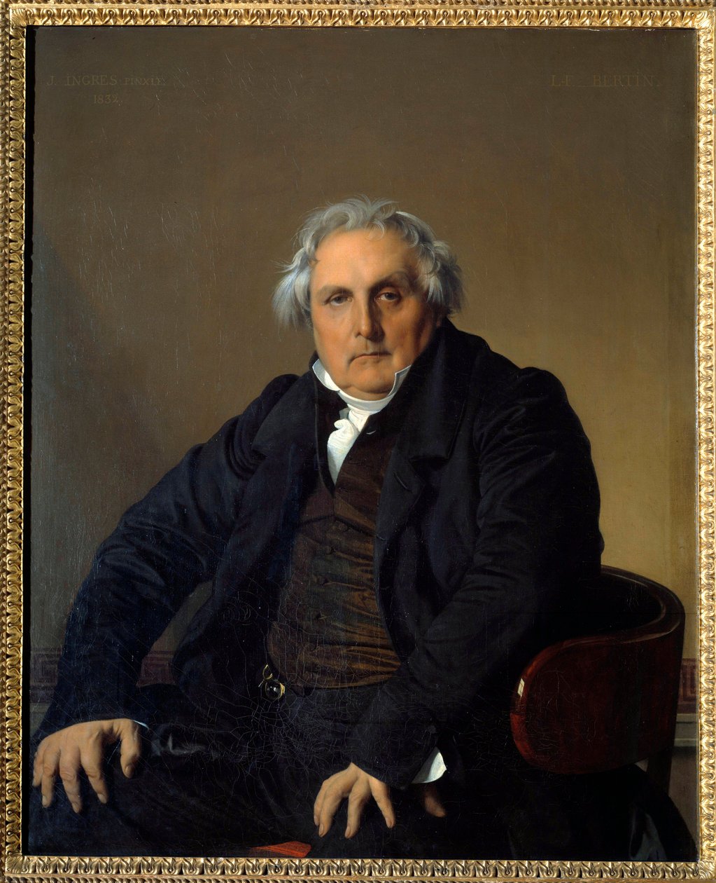 Monsieur Louis Francois Bertin (1766-1841) portréja, Bertin l