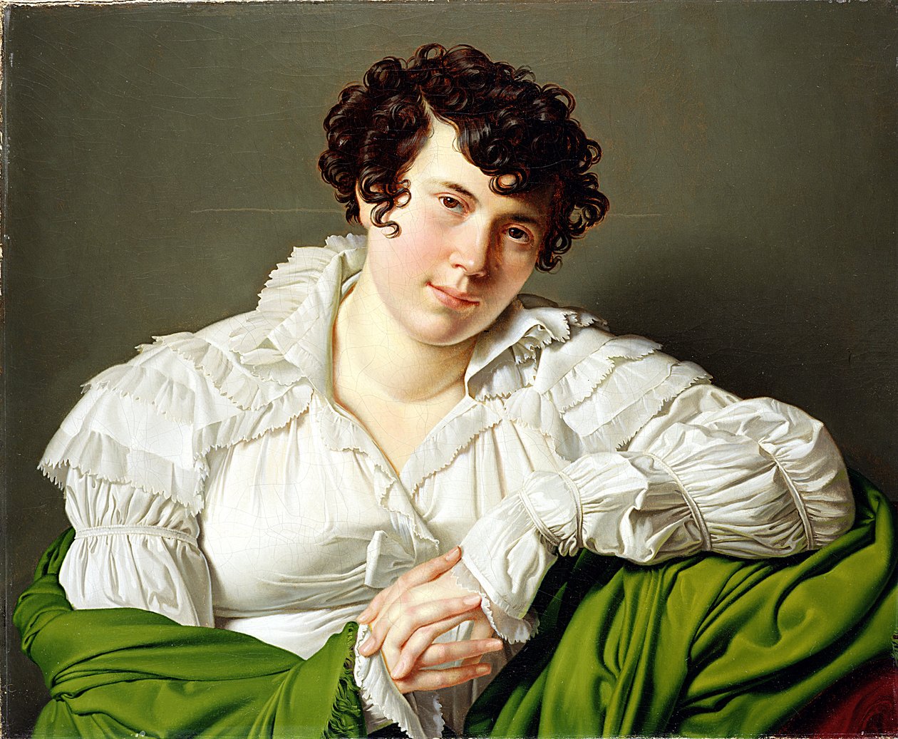 Fiatal nő portréja, 1805 körül (olaj, vászon) alkotó: Jean Auguste Dominique Ingres